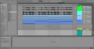 Ableton Live's user interface.