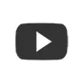 White round YouTube icon.