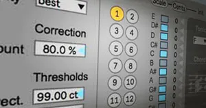 Ableton's Autotuna Max for Live device.