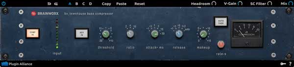 A picture of the Brainworx bx_townhouse Buss Compressor.