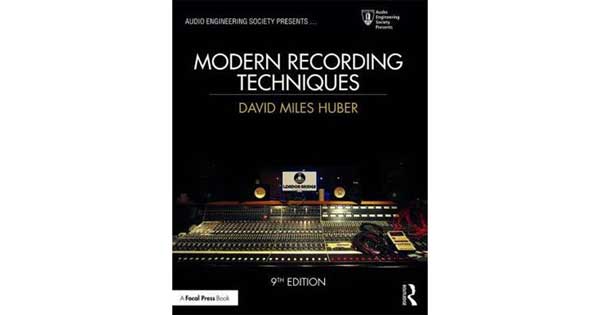 A picture of a book titled "Modern Recording Techniques (Audio Engineering Society Presents)"