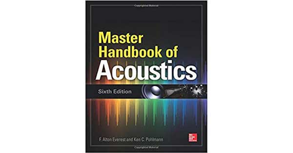A picture of a book titled "Master Handbook of Acoustics"