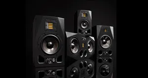 An assortment of studio monitors.