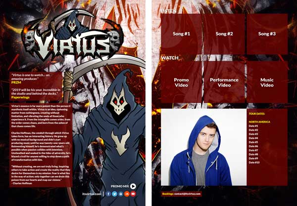 An image of Virtus's EPK.