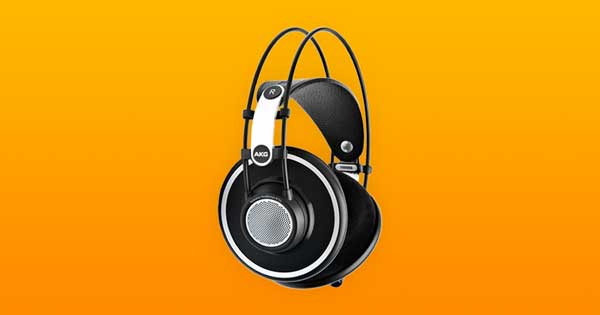 An image of a pair of AKG K702 headphones.