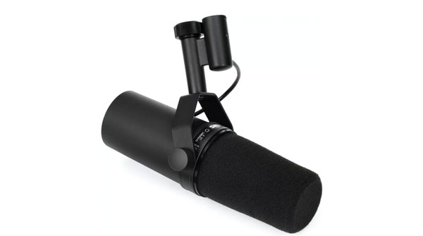 An image of a Shure SM7B microphone.