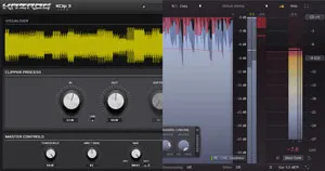A clipping plugin and limiter plugin.