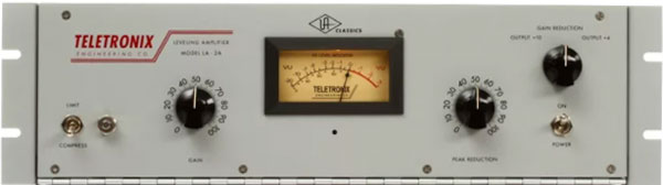 An image of the Universal Audio Teletronix LA-2A.