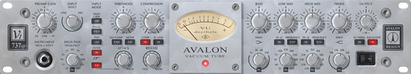 An image of the Avalon VT-737sp Tube Channel Strip.