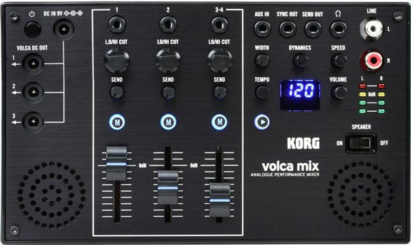 An image of the Korg Volca Mix.