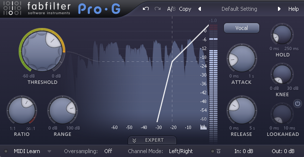 FabFilter's Pro-G.