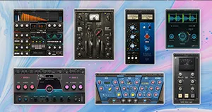 An assortment of Waves plugins.