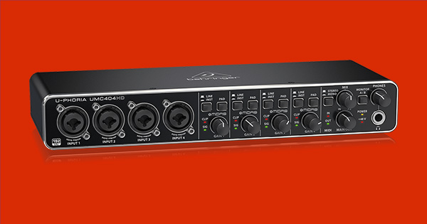 Behringer U-Phoria UMC404HD