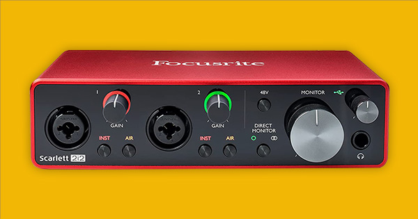 Focusrite Scarlett 2i2