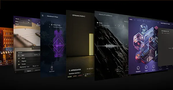 An image of Native Instruments' Kontakt libraries.