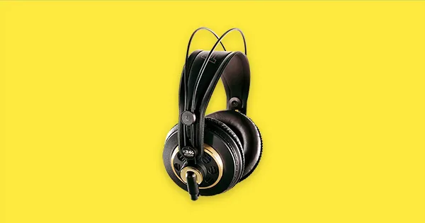 An image of AKG's K240 Studio headphones.