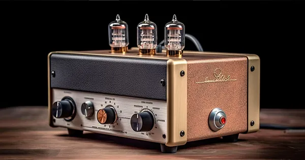 An image of a tube amplifier.
