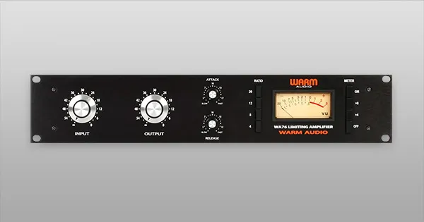 An image of Warm Audio's WA76 Discrete Compressor.