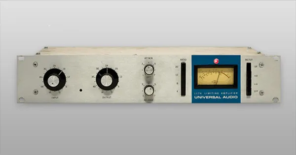 An image of the "Bluestripe" design used for 1176 revisions A and B.