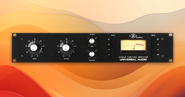 An image of Universal Audio's 1176LN classic limiting amplifier.