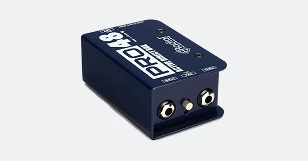 An image of a Radial Pro48 active DI box.