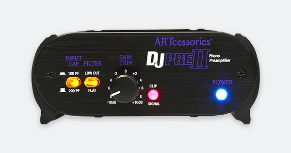 An image of an ART DJ PRE phono preamp.