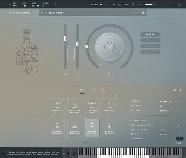 An image of Spitfire Audio's Eric Whitacre Choir.