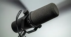 An image of a Shure SM7B microphone.