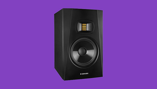 An image of ADAM Audio's T7V studio monitor.