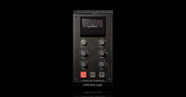 An image of Waves' SSL G-Master buss compressor plugin.